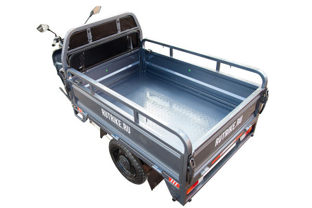 Трицикл электрический Rutrike Мастер 1500 60V1000W (черный матовый) (024452-2814)