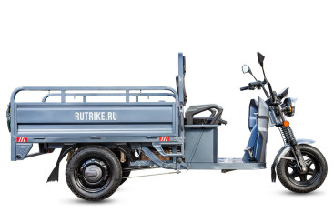 Трицикл электрический Rutrike Мастер 1500 60V1000W (черный матовый)