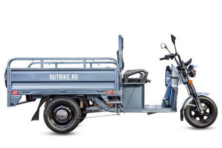Трицикл электрический Rutrike Мастер 1500 60V1000W (черный матовый) (024452-2814)