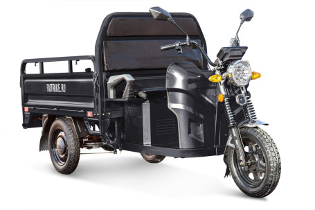 Трицикл электрический Rutrike Мастер 1500 60V1000W (черный матовый) (024452-2814)