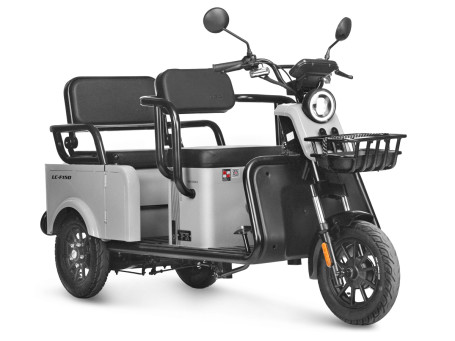 Трицикл электрический Wanshida LC-F150 60V 1000Вт (красный)