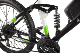 Электровелосипед Eltreco FS900 new (зелено-белый)