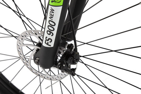 Электровелосипед Eltreco FS900 new (зелено-белый)