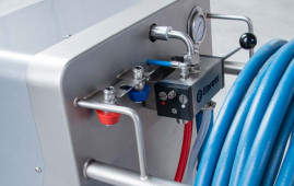 Мобильная станция Elpress MLDC-Q RFD AIR (20бар, 2.2кВт, пена/смыв, встр.компр)