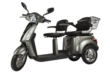 Электроскутер Volteco TRIKE L NEW (серебристый)