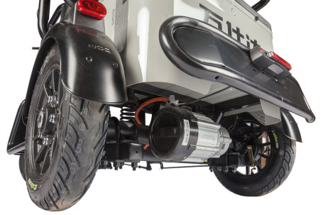 Трицикл электрический Wanshida LC300 (60V, 1000W, серый) (0000310-3077)
