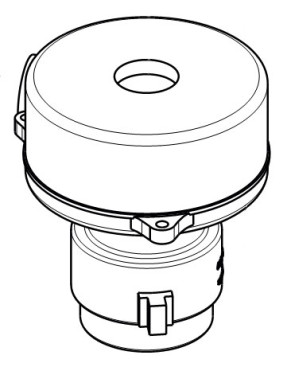 Мотор всасывающий Columbus (24В, 350Вт)