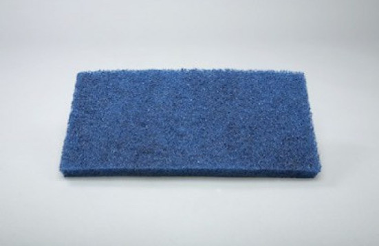 Пад абразивный FBK (250х120мм, жесткий, синий)