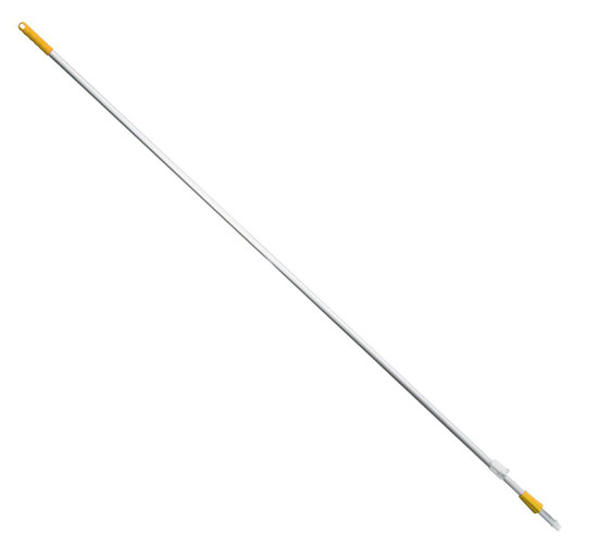 Рукоять алюминиевая Haug Bursten (2180х4000мм, Д 22/25мм, телескоп., желтый)