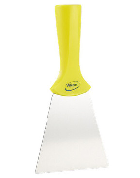 Скребок Vikan (100мм, желтый, резьб.ручка)
