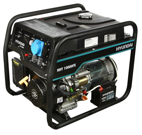 Генератор бензиновый Hyundai HHY 10000FE