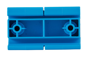 Гигиеничное настенное крепление Vikan (83мм, двойной крюк, синий)