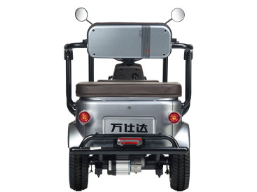 Трицикл электрический Wanshida U1-X 60V 800Вт (молочно-белый)