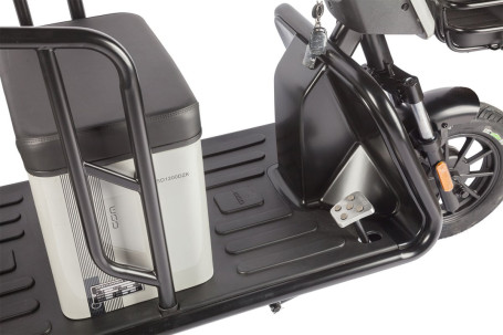 Трицикл электрический Wanshida LC300 60V 1000Вт (серый)