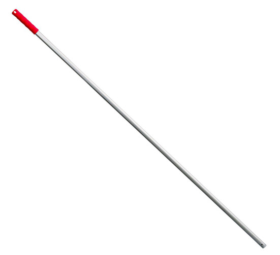 Рукоять алюминиевая Haug Bursten (1450мм, Д 22мм, без резьбы, красный)