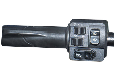 Трицикл электрический Rutrike КАРГО Кабина Универсал 1500 (черный) (025177-2908)