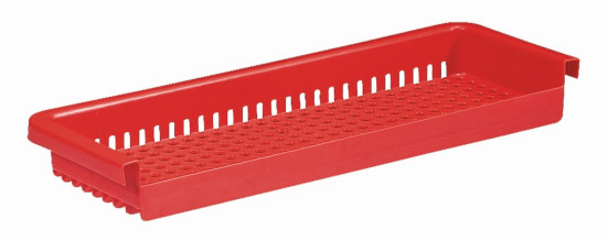 Крышка-сетка TTS (для ведра 35л, полипропилен, красный)