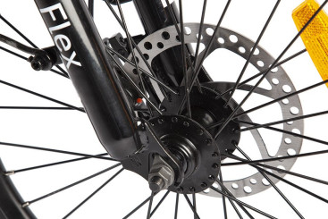 Электровелосипед VOLTECO FLEX (черно-желтый)