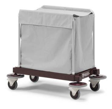 Тележка отельная TTS MagicArt (для сбора белья, белый)