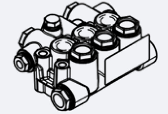Головная часть насоса Mazzoni MM CAR WASH (D20мм, в сборе)