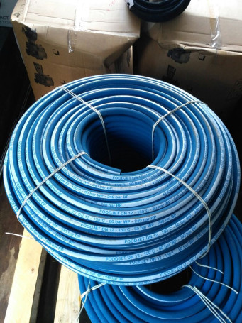 Шланг пищевой Foodjet DN12 (20м, 1/2"г-1/2"ш, 80бар)