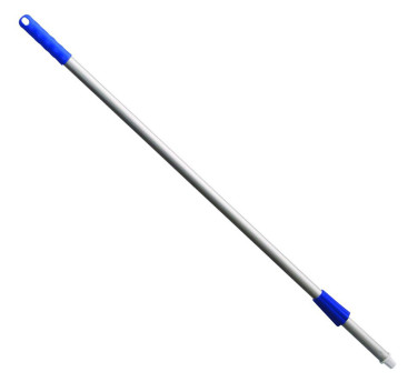 Рукоять алюминиевая Haug Bursten (1000мм, Д 25мм, укороченная, синий)