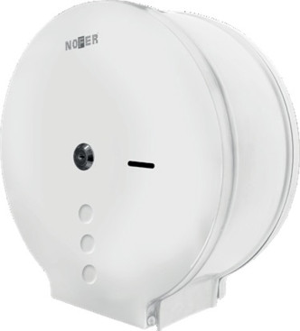 Диспенсер для туалетной бумаги Nofer (сталь, белый)