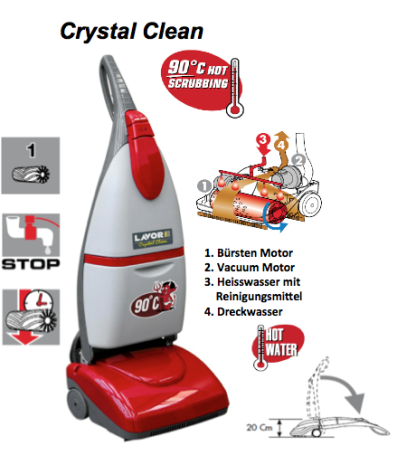 Поломоечная машина Lavor Crystal Clean (с нагревом воды)