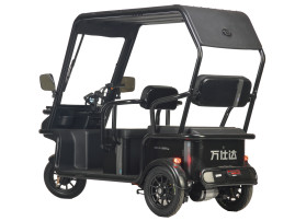 Трицикл электрический Wanshida NIPLA 570 60V 1000Вт (серый)