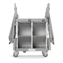 Тележка для отелей TTS MAGIC HOTEL 850B (4 полки, серый)