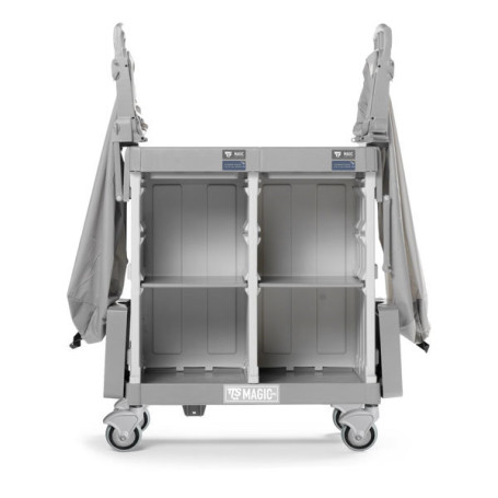 Тележка для отелей TTS MAGIC HOTEL 850B (4 полки, серый)