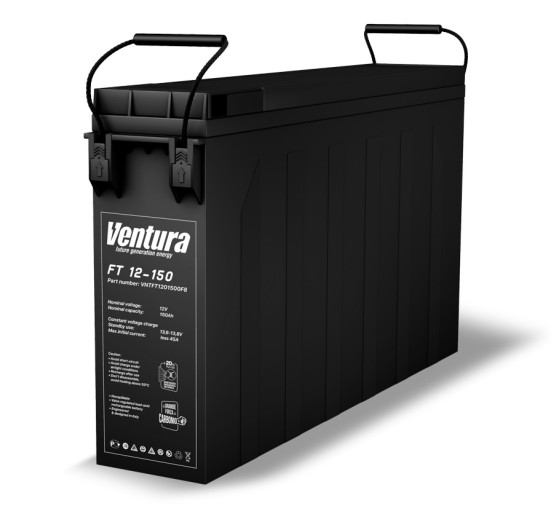 Тяговый аккумулятор Ventura FT 12-150 (12В, 150Ач, AGM) (FT 12-150)