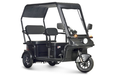 Трицикл электрический Wanshida NIPLA 570 60V 1000Вт (белый)