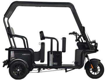 Трицикл электрический Wanshida NIPLA 570 60V 1000Вт (белый)