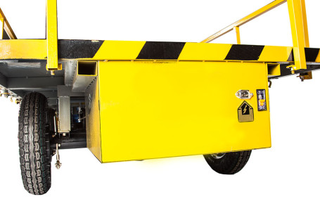 Тележка электрическая RuTrike СКЛАД 2000 (платформа)