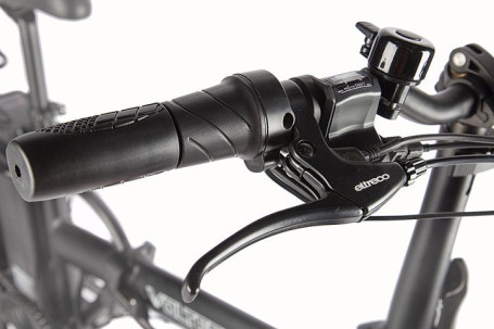 Электровелосипед VOLTECO CYBER (черно-оранжевый)