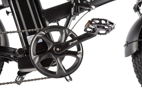 Электровелосипед VOLTECO CYBER (черно-оранжевый)