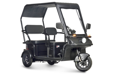 Трицикл электрический Wanshida NIPLA 570 60V 1000Вт (зеленый)