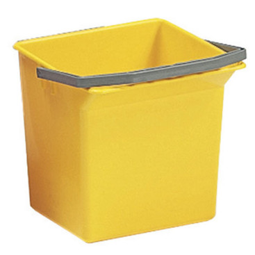 Ведро TTS (полипроп, с ручкой, 6 л, желтое)