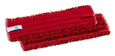 Моп с липучками TTS Microriccio (40х10.5см, микрофибра, краcный)