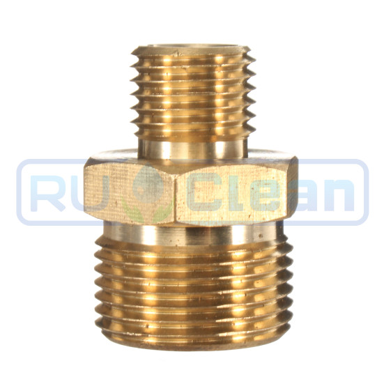 Переходник М22х1.5ш-1/4ш (400бар, лат) TOR