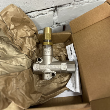 Регулятор давления Mecline VHP51 (500бар, 100л/мин, 1/2&quot;г-1/2&quot;г, By-pass 1/2&quot;г, никел.лат)