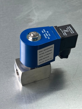 Клапан электромагнитный SMG (200бар, 3/8г-г, норм.закр, нерж, 220В) TOR