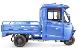 Трицикл электрический Rutrike КАРГО Кабина 1500 60V1000W (черный матовый)