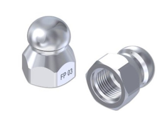 Форсунка каналопромывочная PA ST3 (040, 1/8"г, 3отв, бой назад)