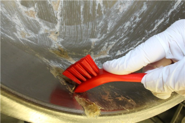 Щетка для чистки деталей Vikan (150мм, красный)