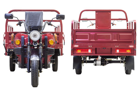 Трицикл электрический Rutrike D4 NEXT 1800 (красный) (025099-3118)