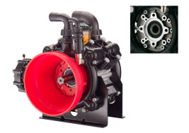 Мембранный насос AR 160 BP C/F (BlueFlex, 20бар, 166.2л/мин, ВОМ 1"⅜-полый вал 25мм)
