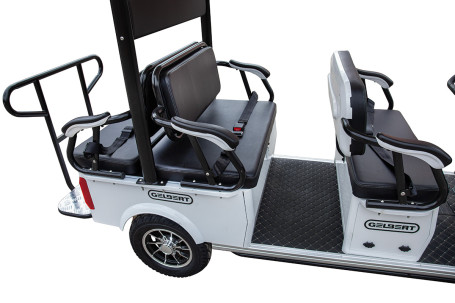 Гольф-кар мини Gelbert Fact (60V, 1200Вт, белый)