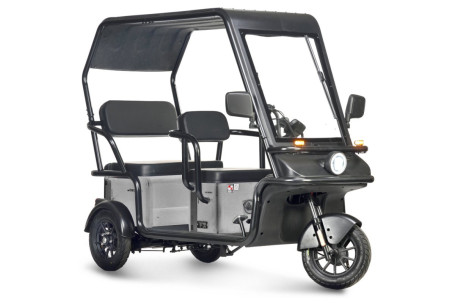 Трицикл электрический Wanshida NIPLA 570 (60V, 1000W, серый) (0000299-3090)